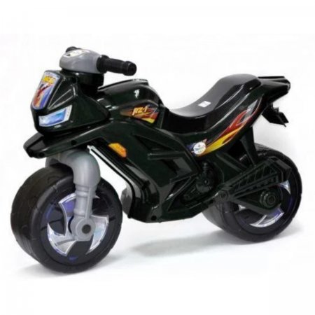 Мотоцикл 2-х Колёсный Толокар Беговел Черный Орион 501ЧОРН