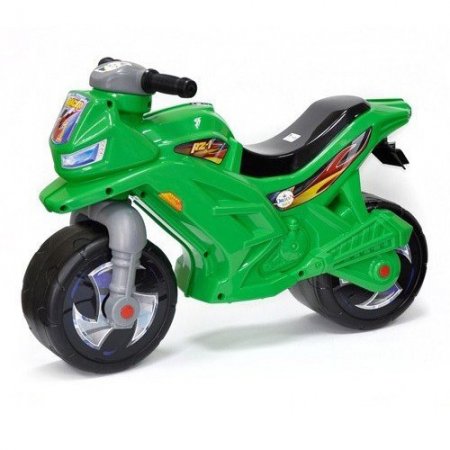 Мотоцикл Беговел Толокар 2-х Колесный Зеленый Орион 501ЗЕЛ-О